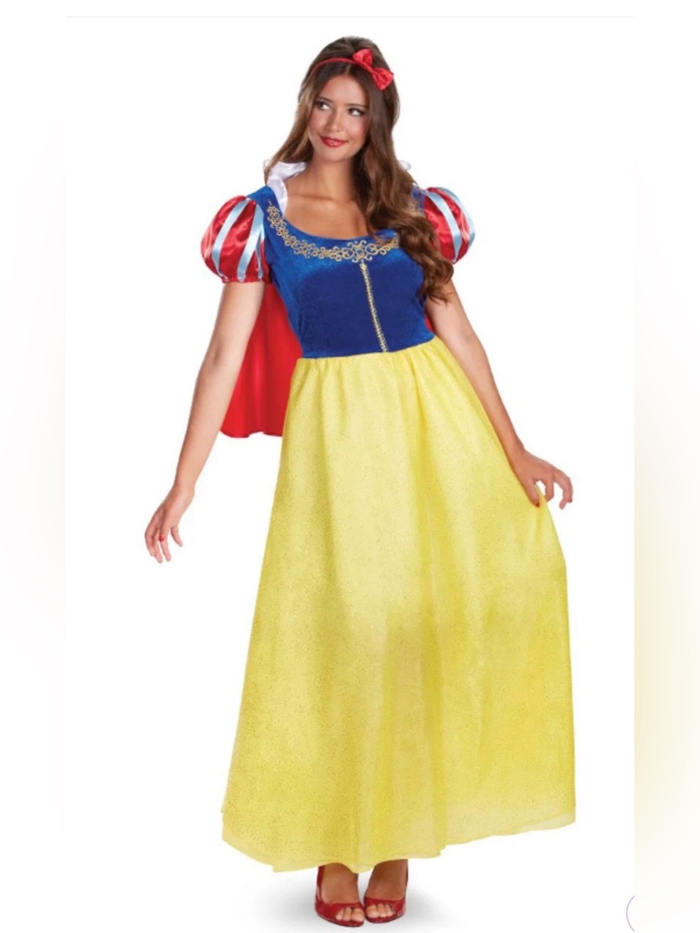 Disney Princess x Disguise Snow White Adult Costume. Size XL.(18-20). Halloween.